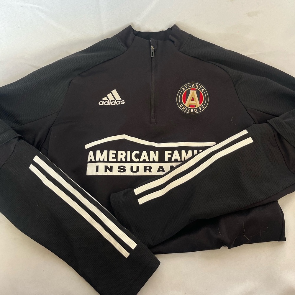 Black ATL United quarter zip